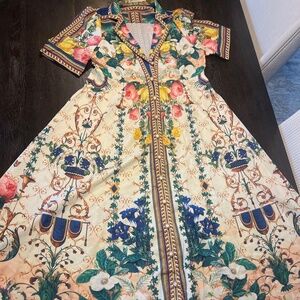 Designer Karolina Floral Dress (Never Worn) - Spring Summer